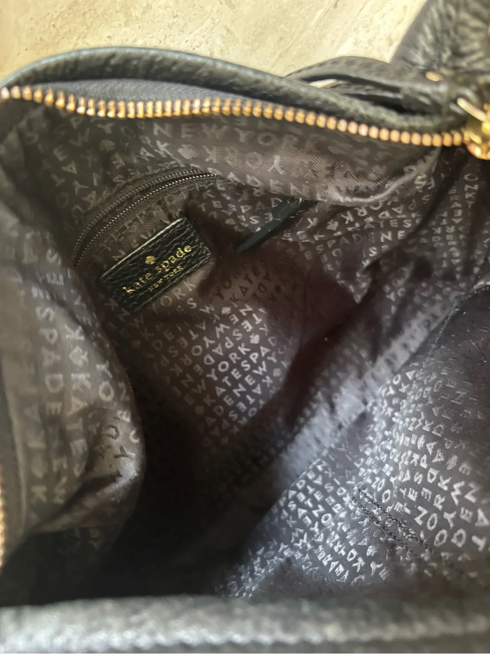 Kate Spade black crossbody bag